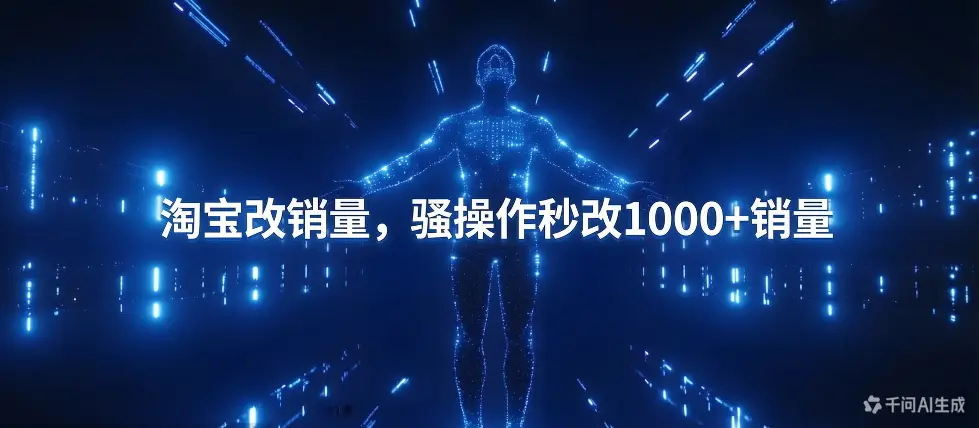 淘宝改销量，骚操作秒改1000+销量-如鱼得水