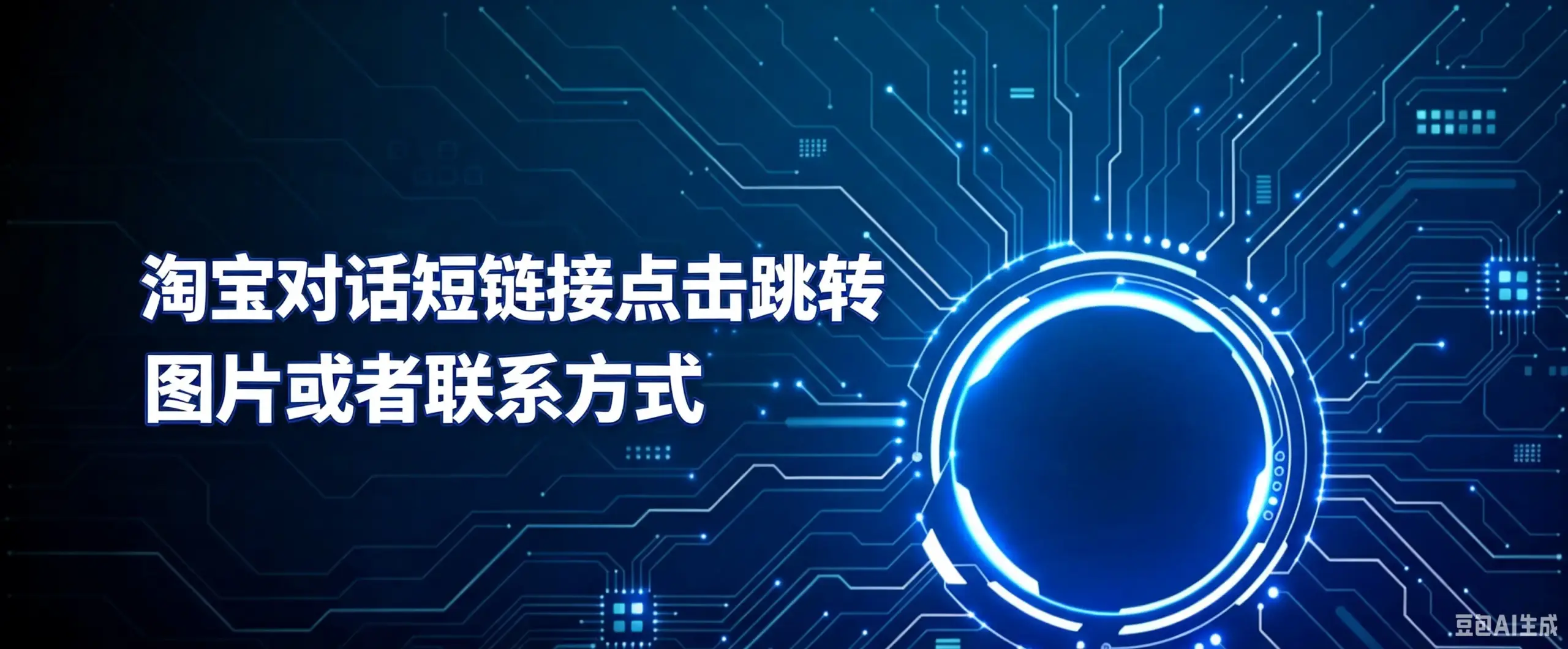 淘宝对话短链接点击跳转图片或者联系方式-如鱼得水