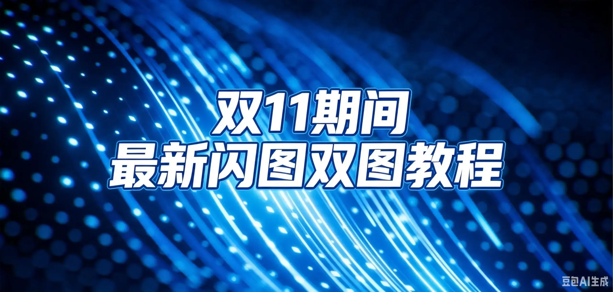 双11期间 最新闪图双图教程-如鱼得水